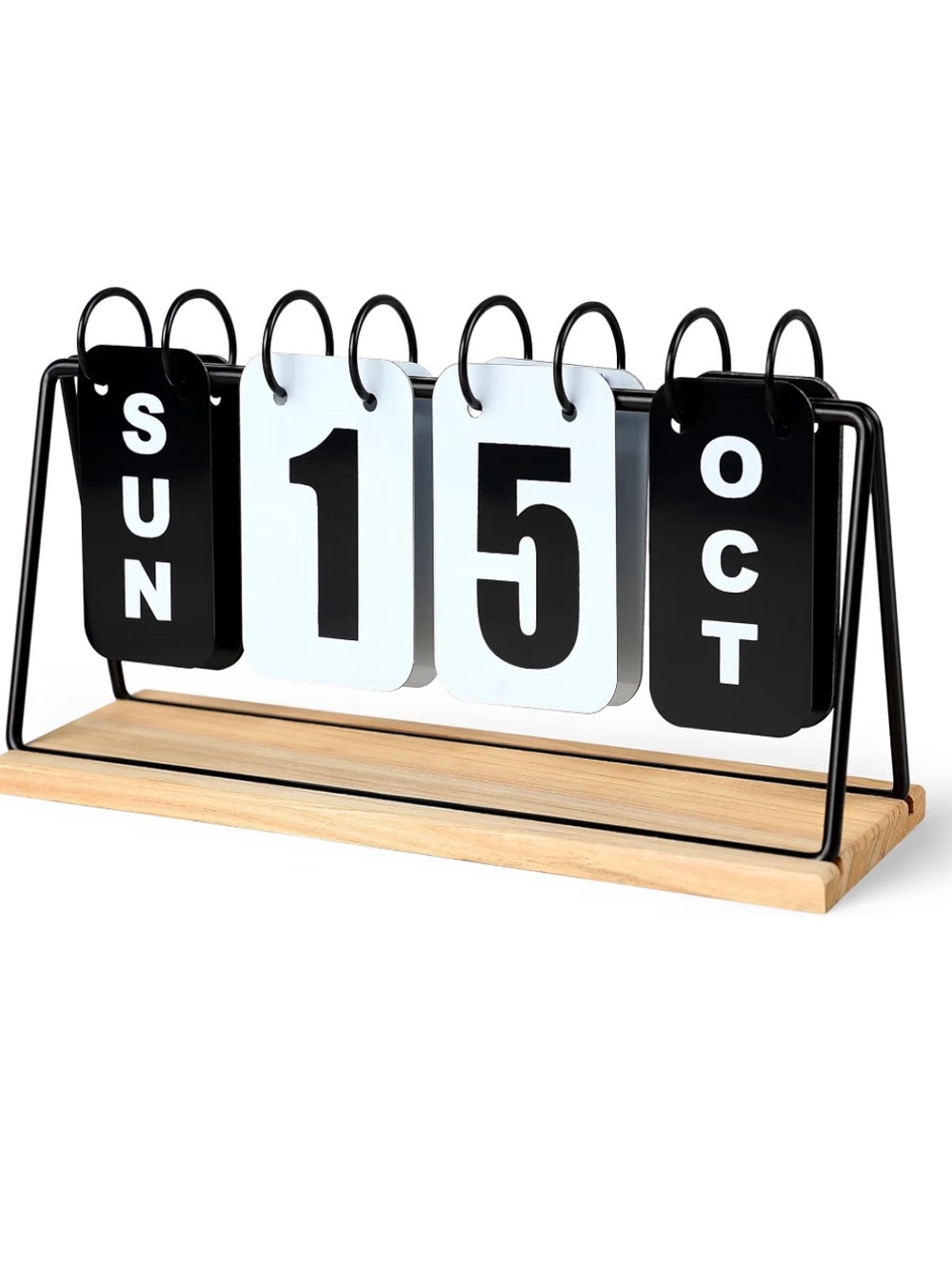 Daily Desk Calendar - standing flip